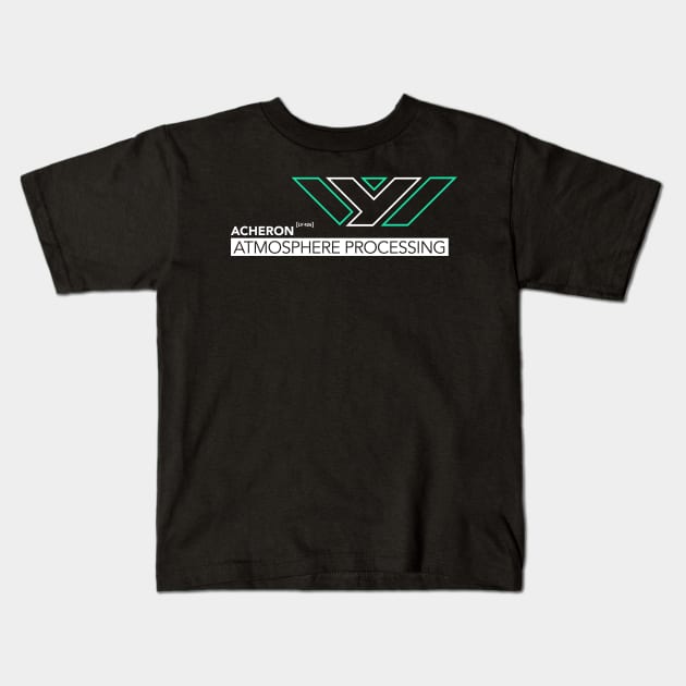 Weyland-Yutani Atmos Kids T-Shirt by aquaticform